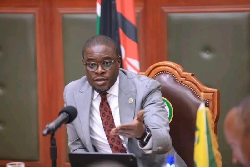 File image of Nairobi Governor Johnson Sakaja.